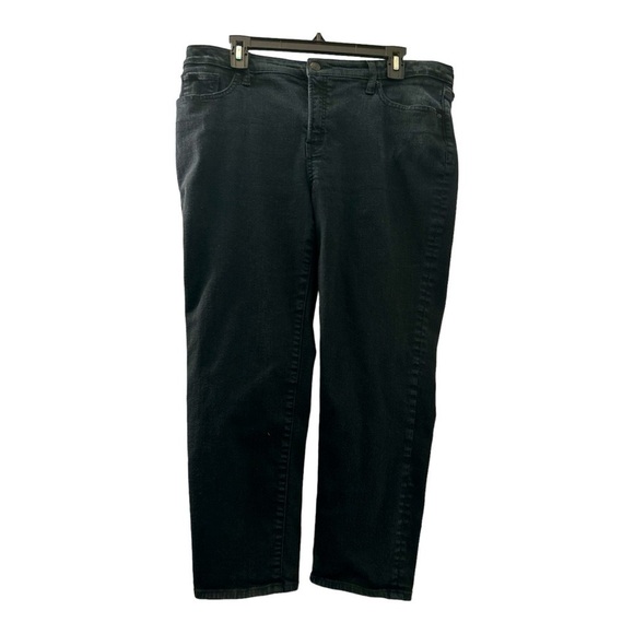 CHICO’S JEANS, size P 14, dark blue.  ‘So Slimming Girlfriend slim leg Ankle’ - Picture 1 of 7